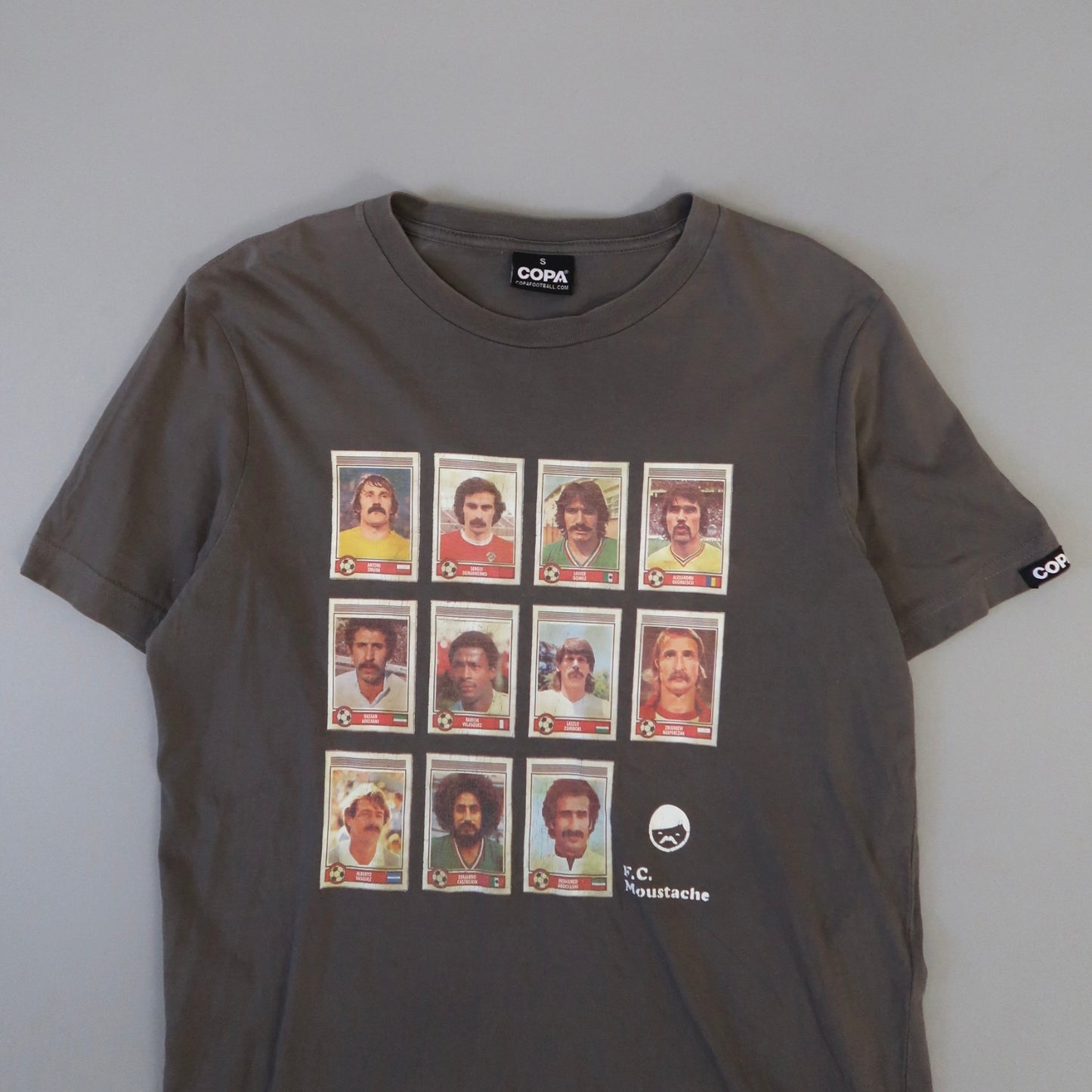 FC Moustache t shirt