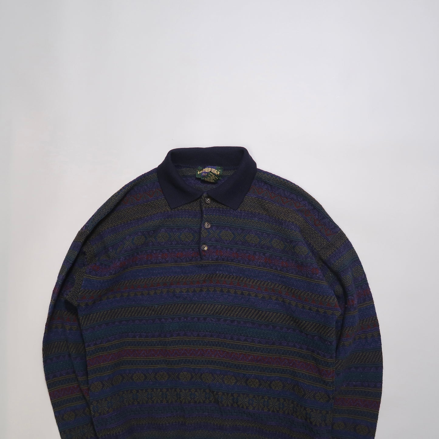 Vintage Campbridge polo sweater