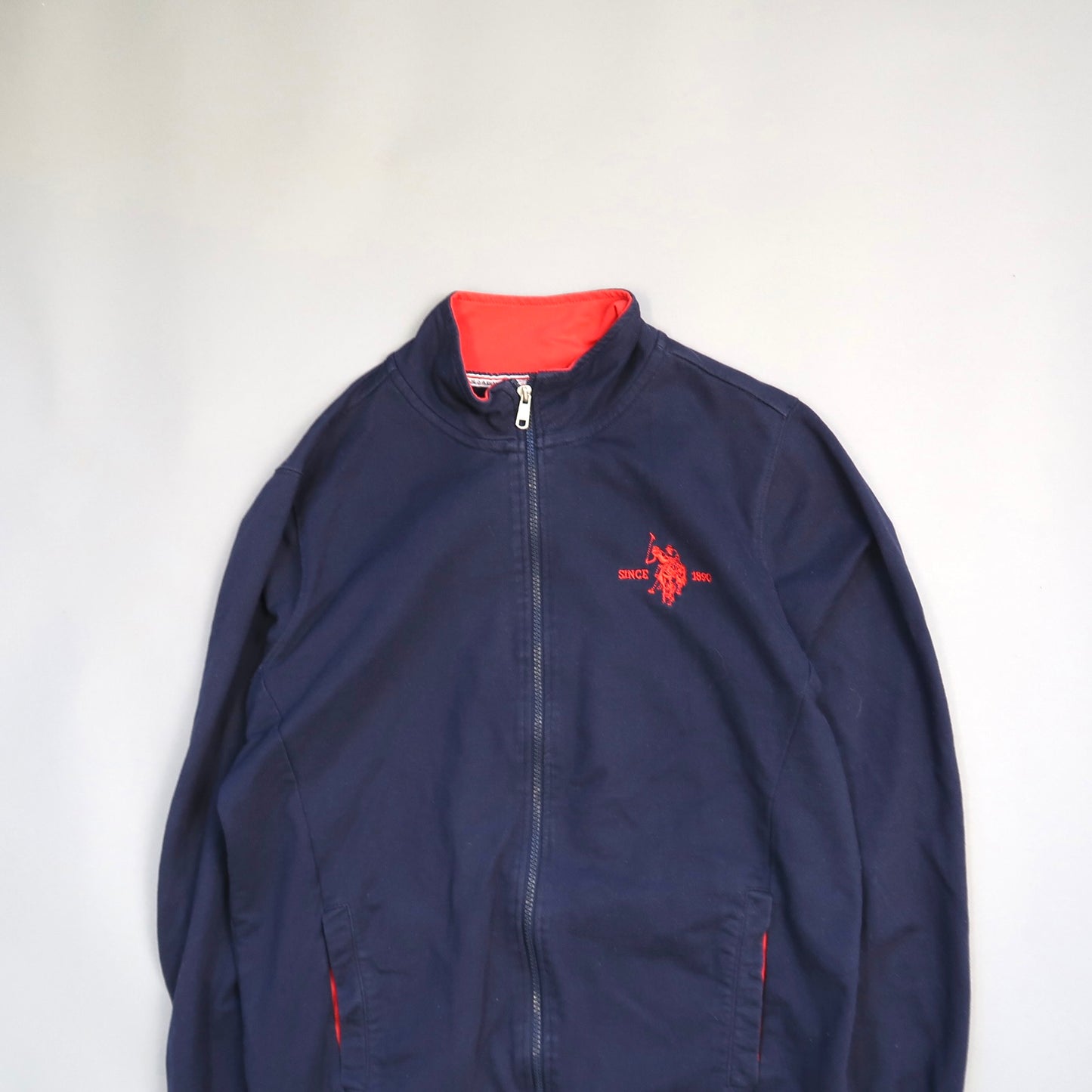 US Polo zip sweater