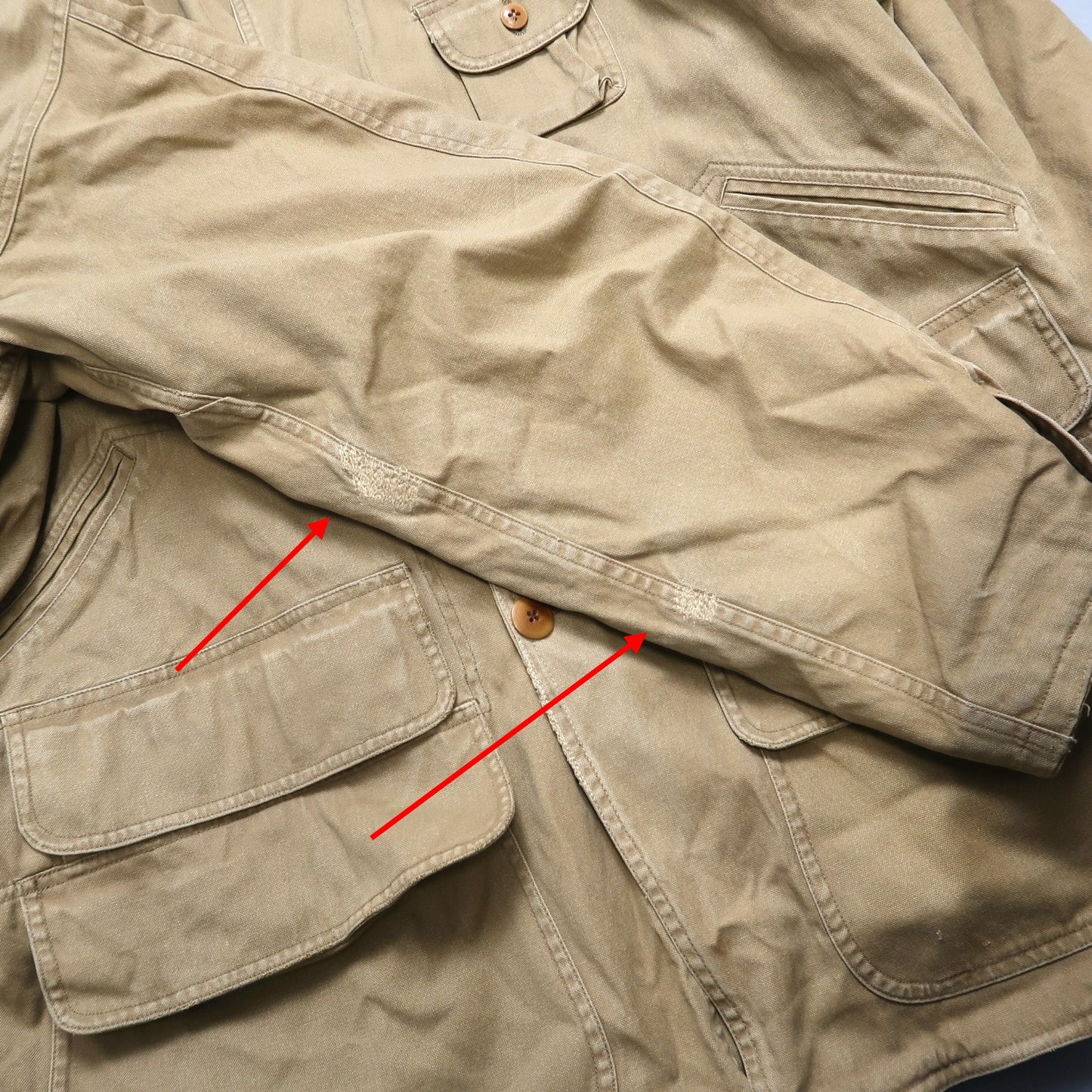 Polo RL hunting jacket(damages attached)