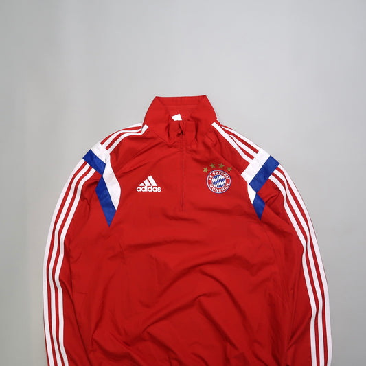 Adidas Bayern overhead windbreaker