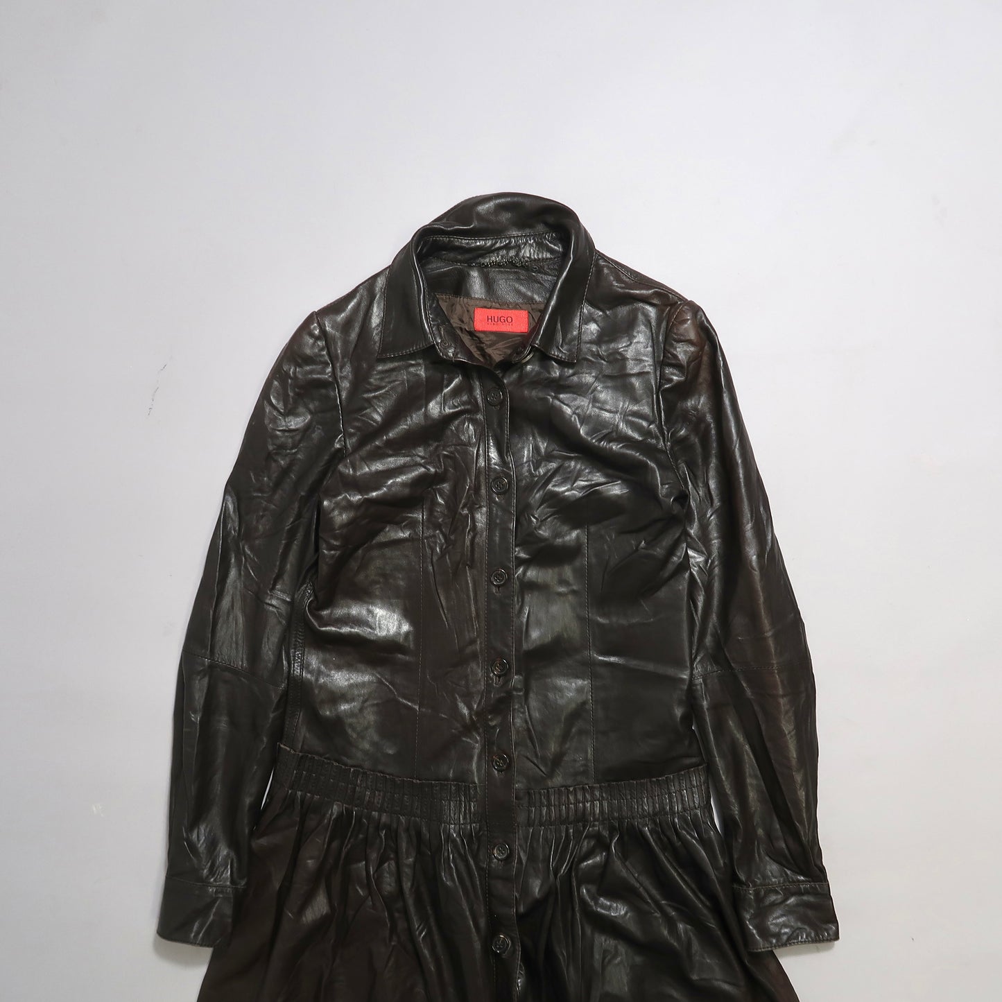 Hugo women's leather dress