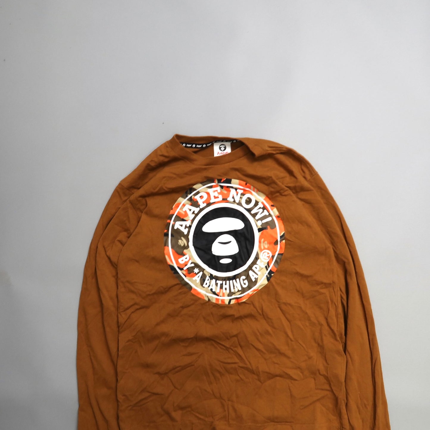 AAPE long sleeve t shirt