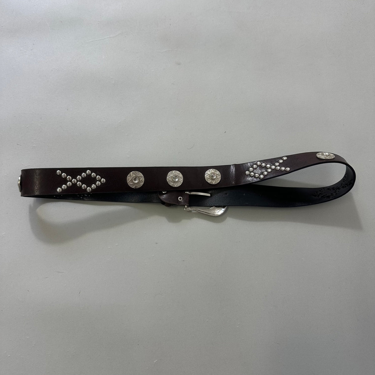 Lone Star leather belt