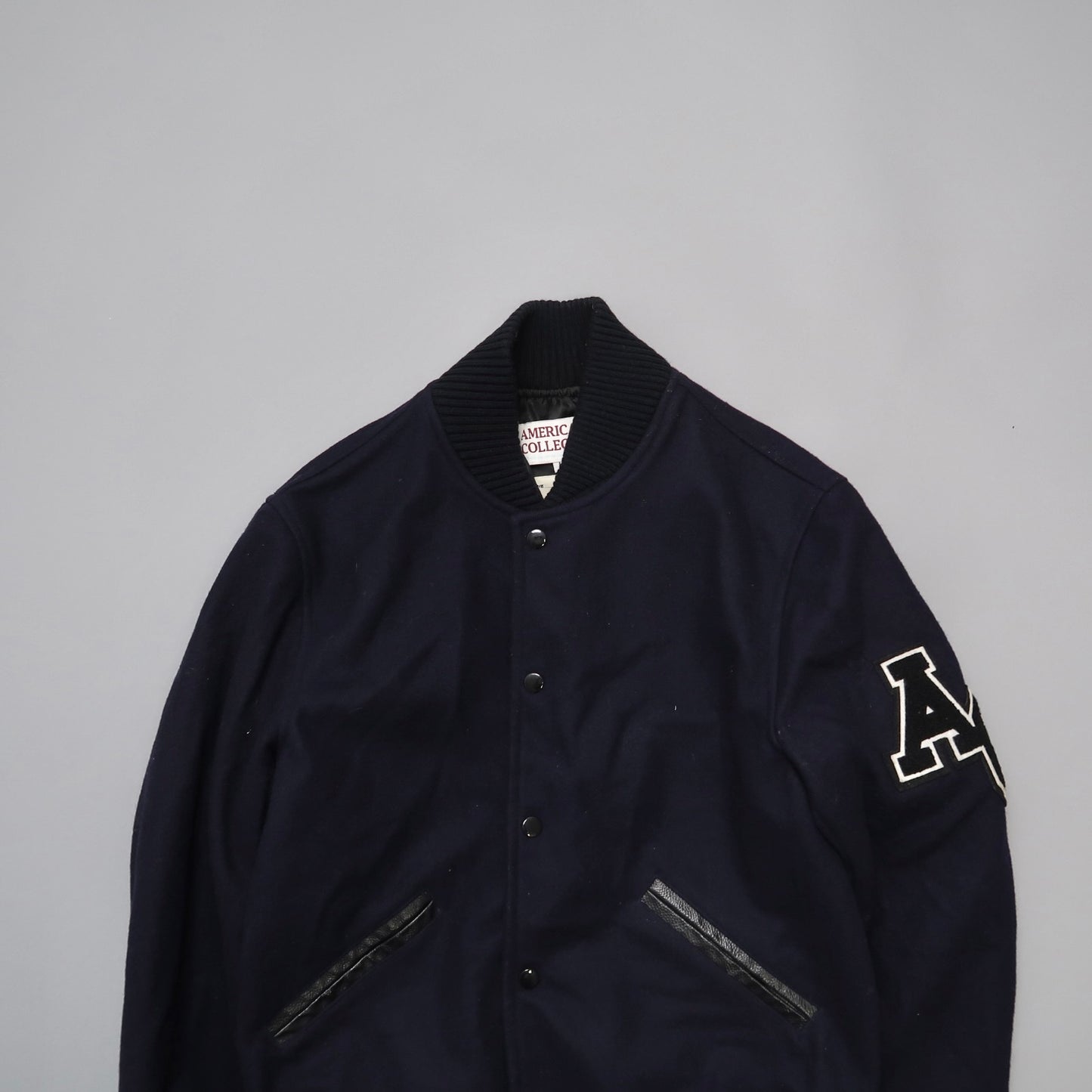 American College women's varsity jacket