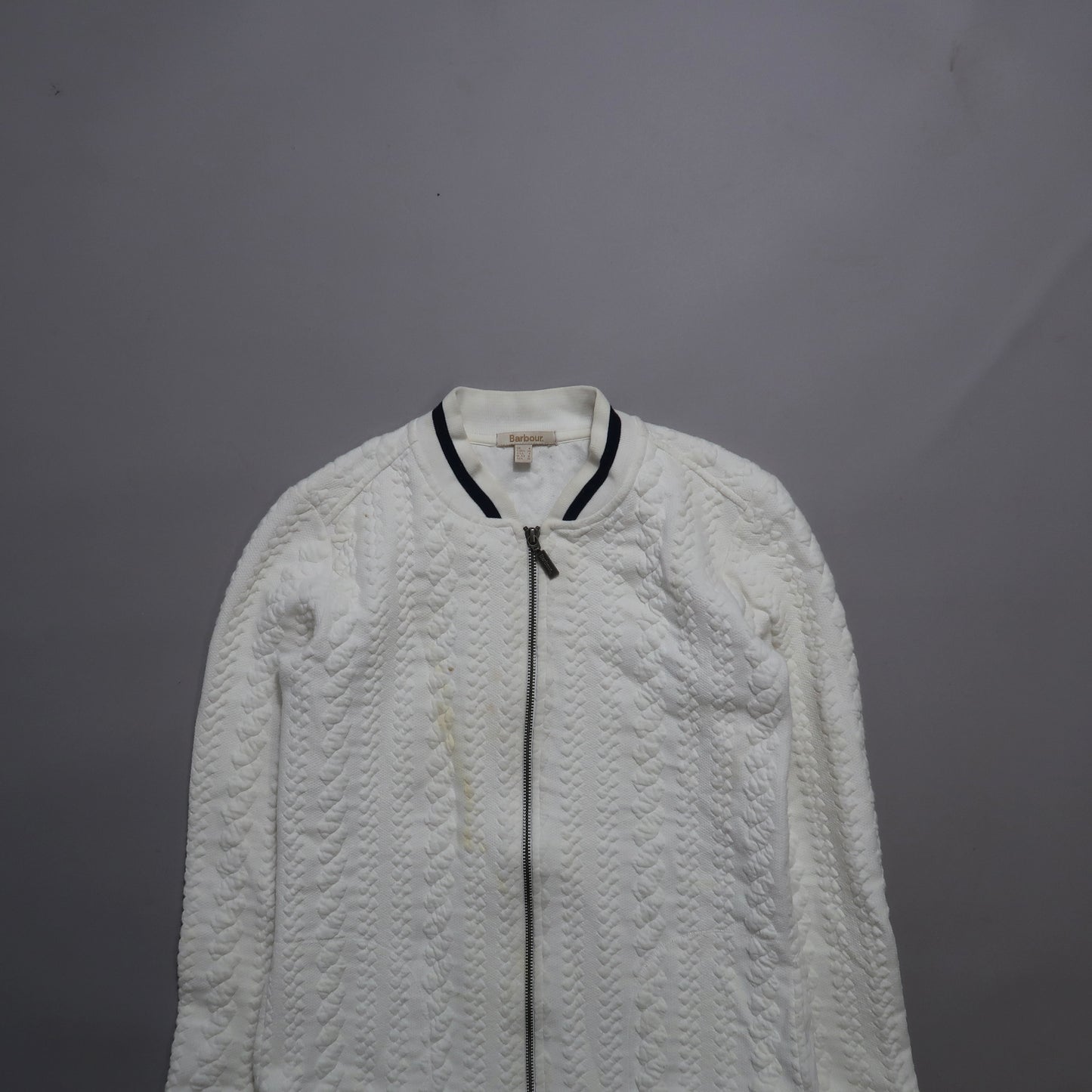 Barbour women's zip up sweater