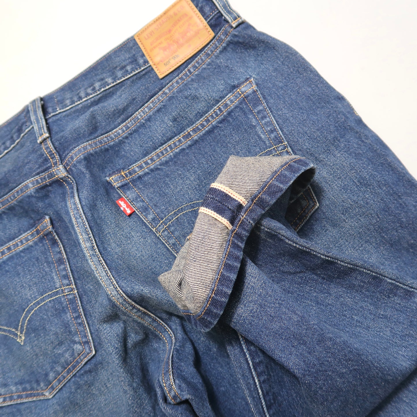 Levis 501 Selvedge denim jeans