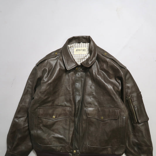 John F Gee leather jacket