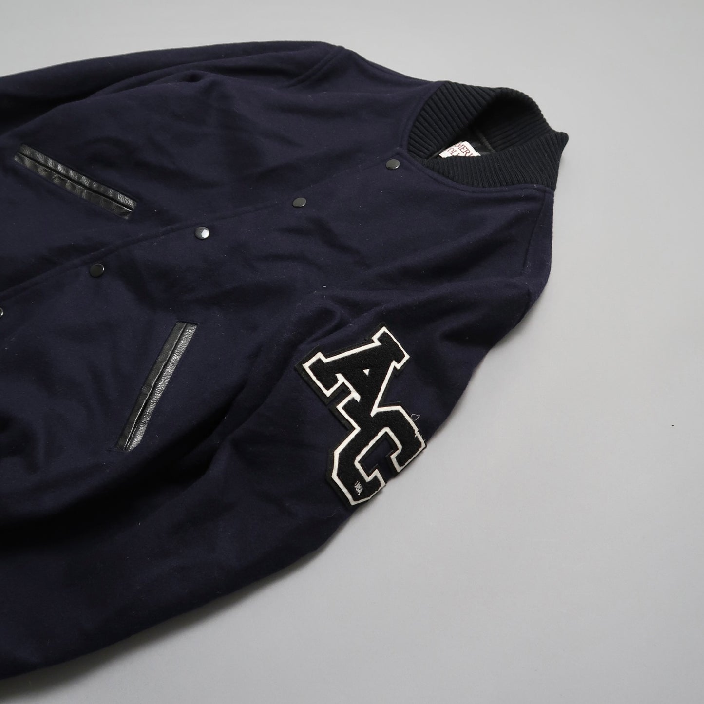 American College women's varsity jacket