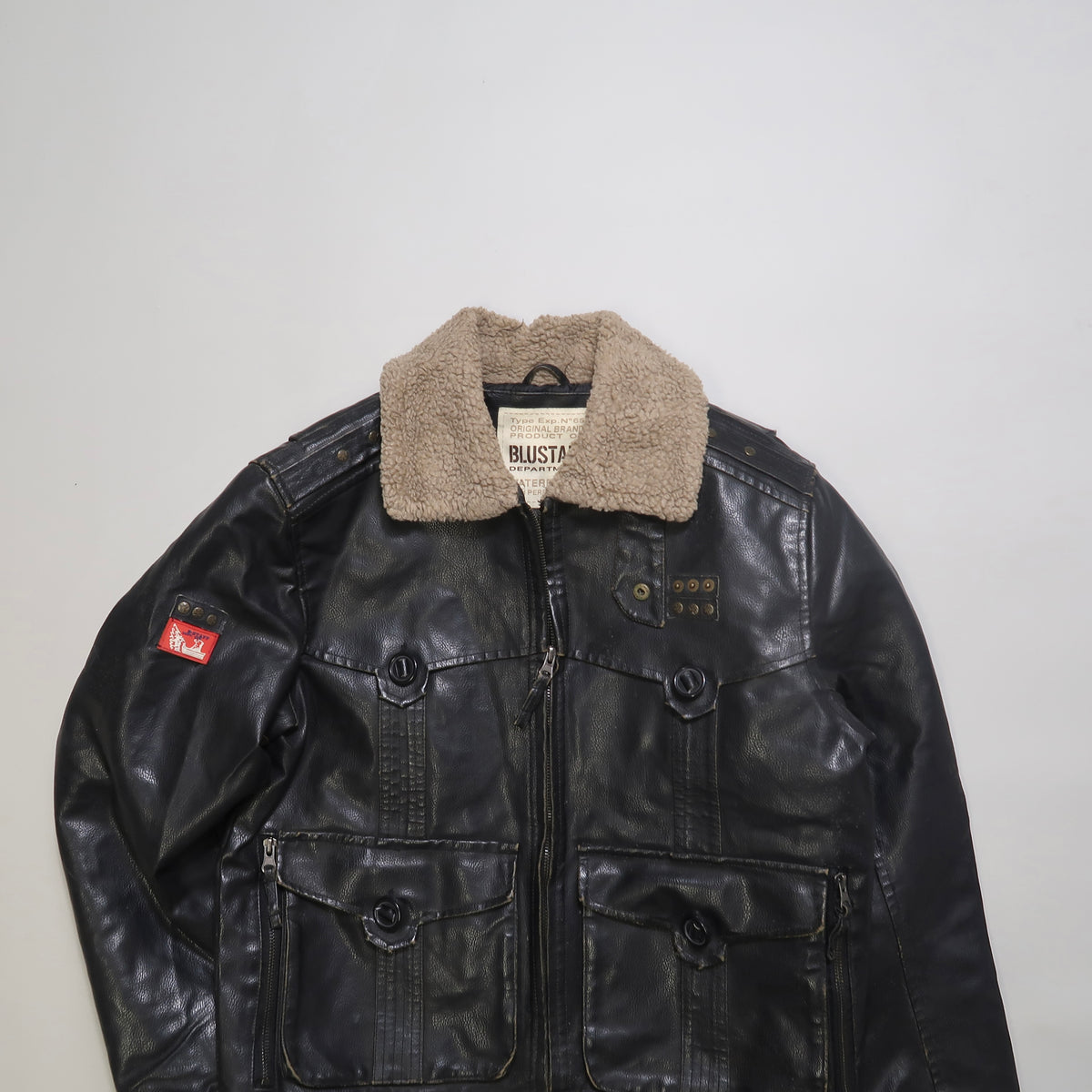 Leather Flight jacket