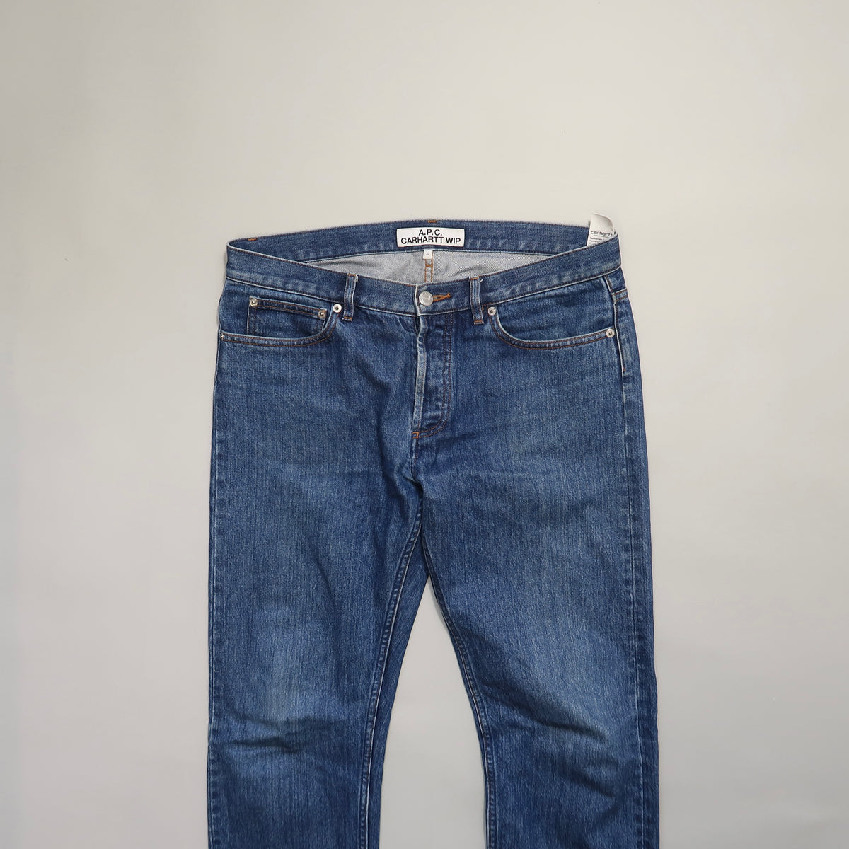 Carhartt x APC jeans