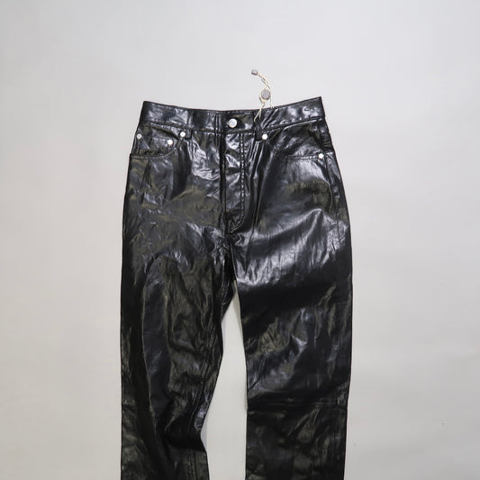 Helmut Lang women's leather pants