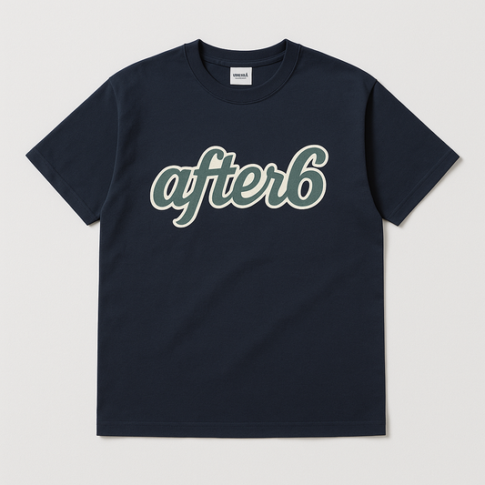 After6 printed tee (pre order)