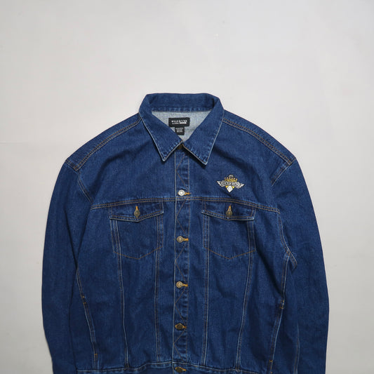 Racing denim jacket