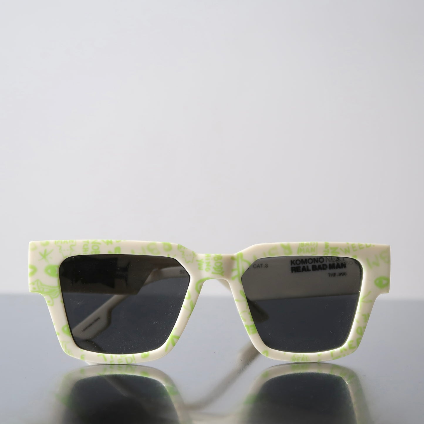 Komono Jaki Ivory sunglasses