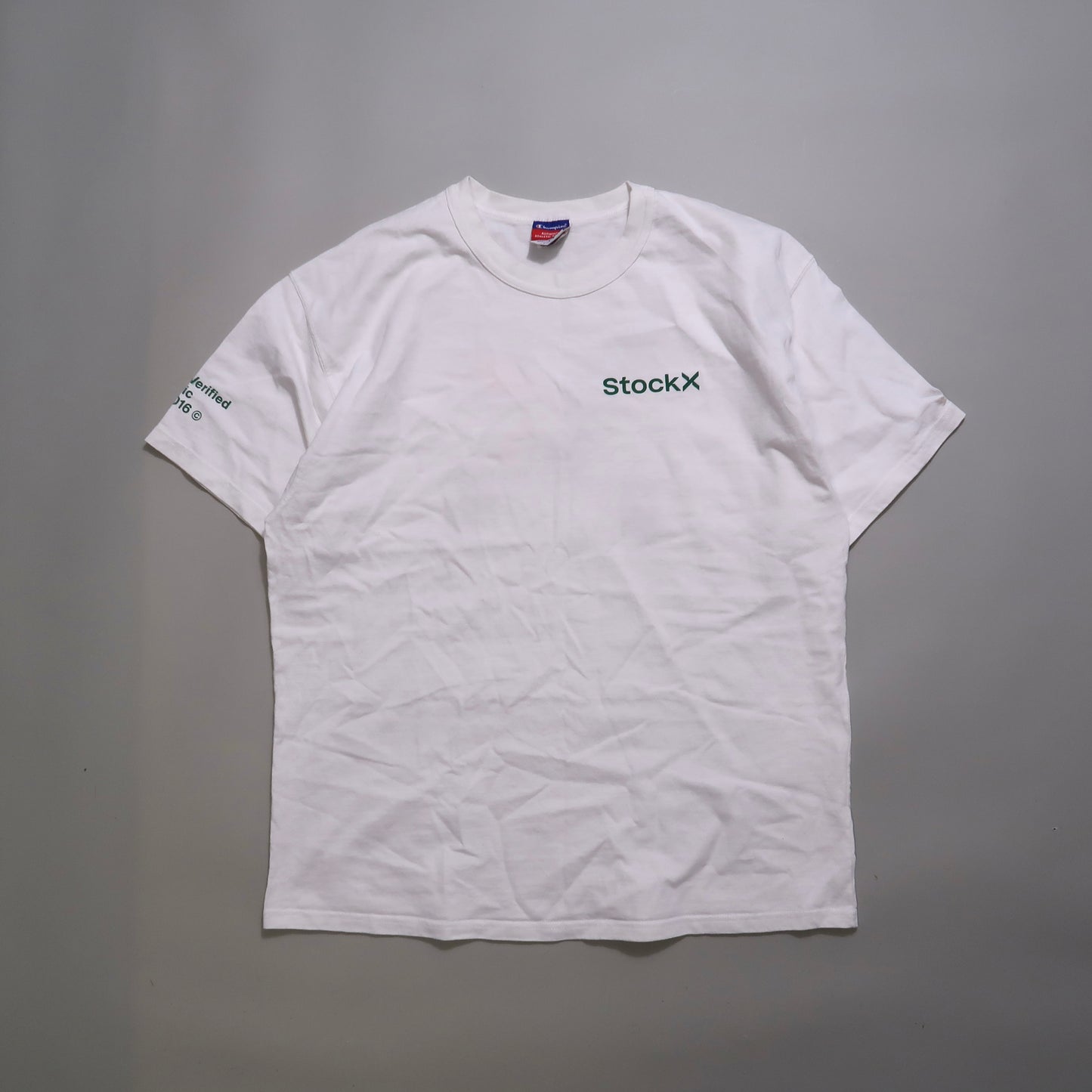Champion x StockX tshirt